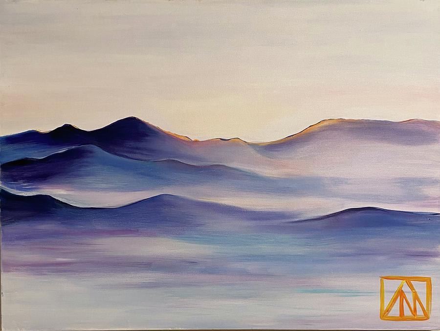 Mountains Painting by Elena Naimushina - Fine Art America