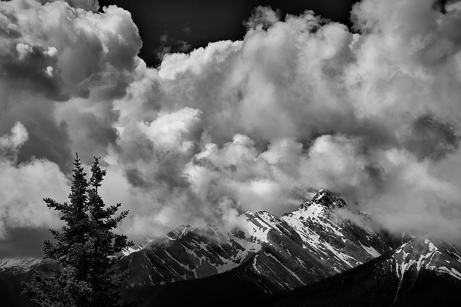 Mountains in Banff II Photograph by Jon Glaser