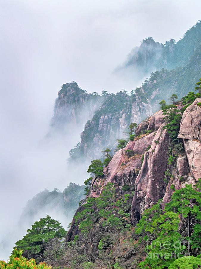 Mountains in Clouds Photograph by PuiYuen Ng - Pixels