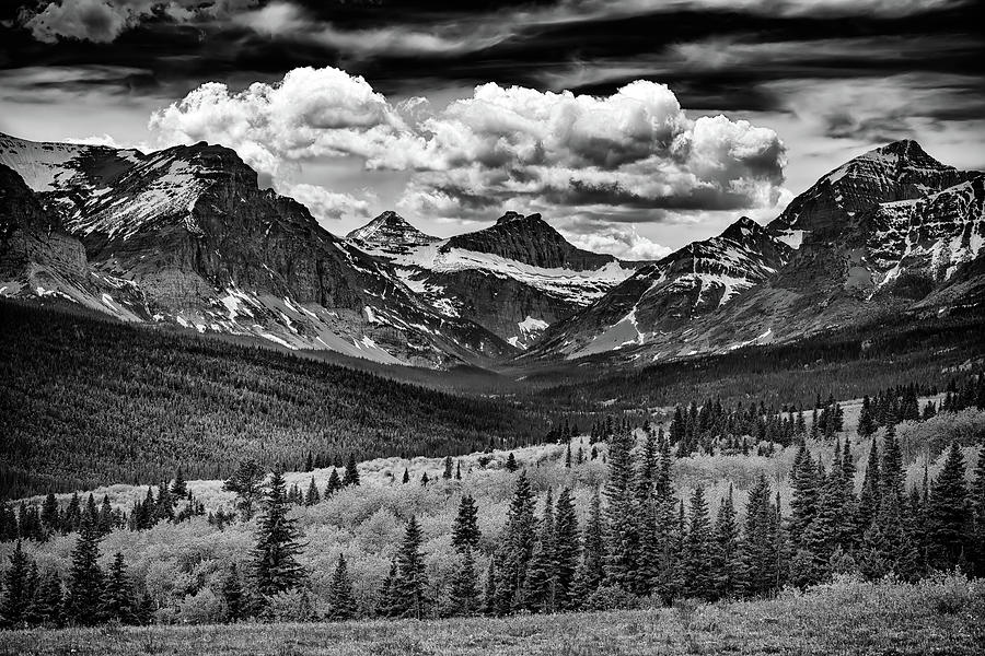 Black And White Photograph - Mountains Majesty Black and White by Rick Berk