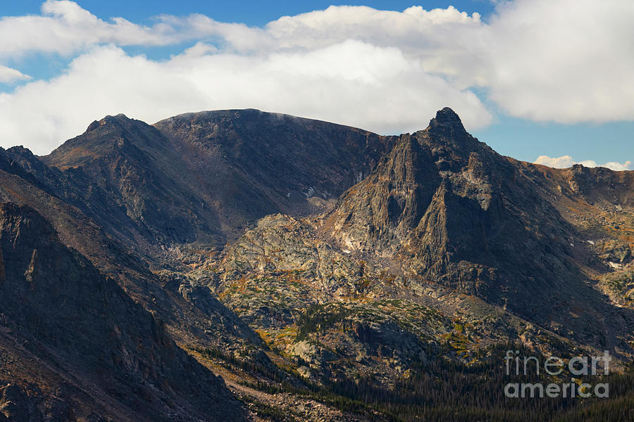 Mountains of Rocky Mountain National Park Photograph by Steven Krull