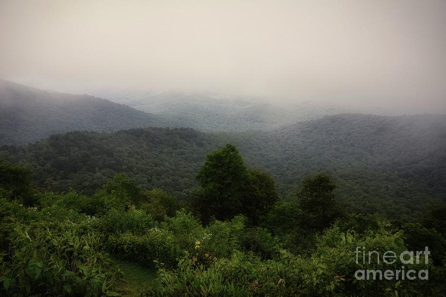 Mountains on the Blue Ridge Parkway - North Carolina PT2 Photograph by Adrian De Leon Art and Photography