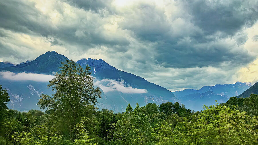 Mountains outside Amaro Italy Photograph by Mike Worley Mountains outside Amaro Italy Photograph by Mike Worley
