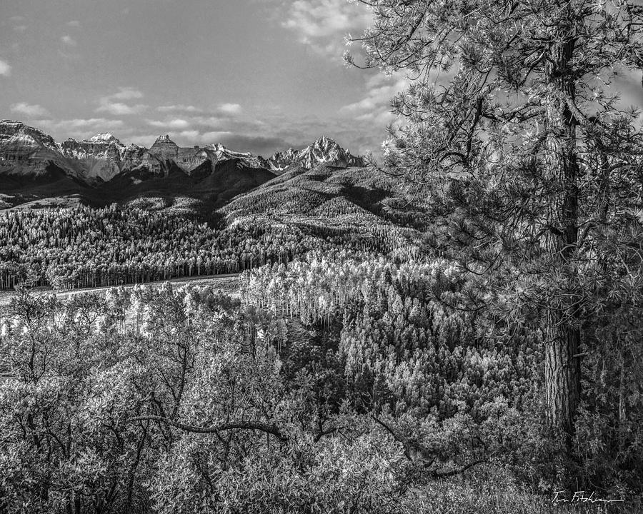 Mountt Sneffels and San Juan Range, Colorado Photograph by Tim Fitzharris