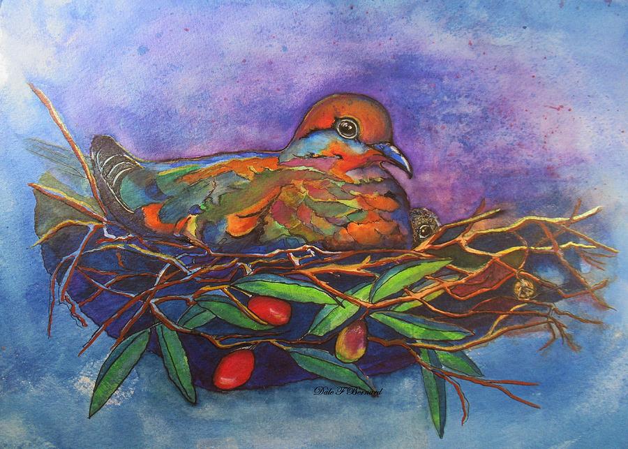 Mourning Doves Painting By Dale Bernard - Fine Art America