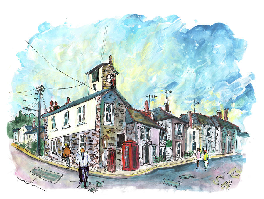 Mousehole 08 Painting by Miki De Goodaboom
