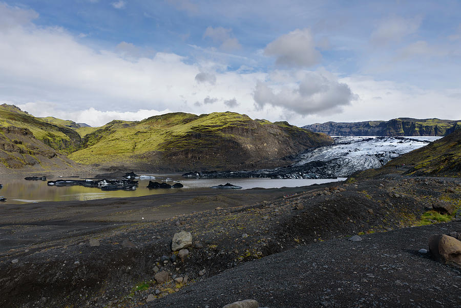Mouth of Solheimajokull glacier Photograph by RicardMN Photography