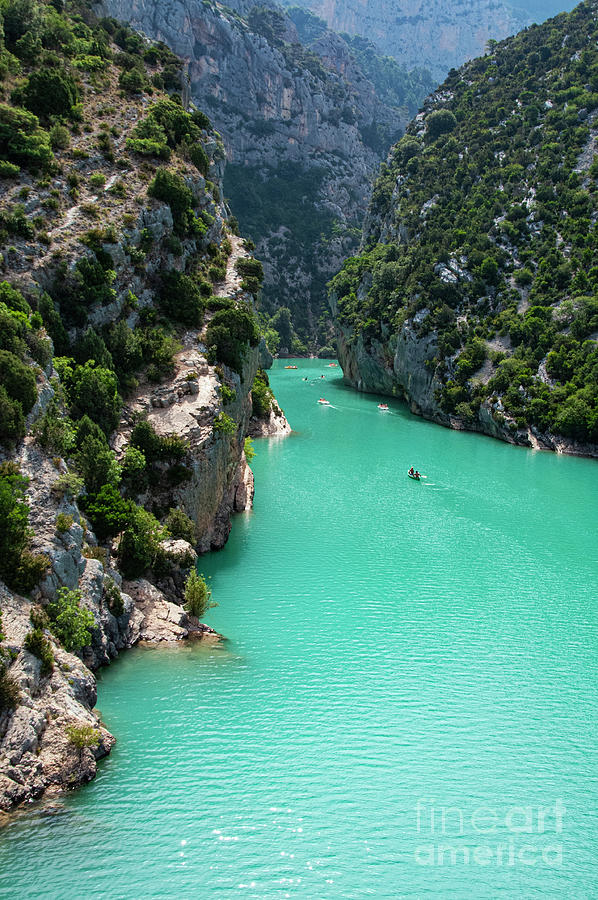 Mouth of the Verdon River  Photograph by Bob Phillips