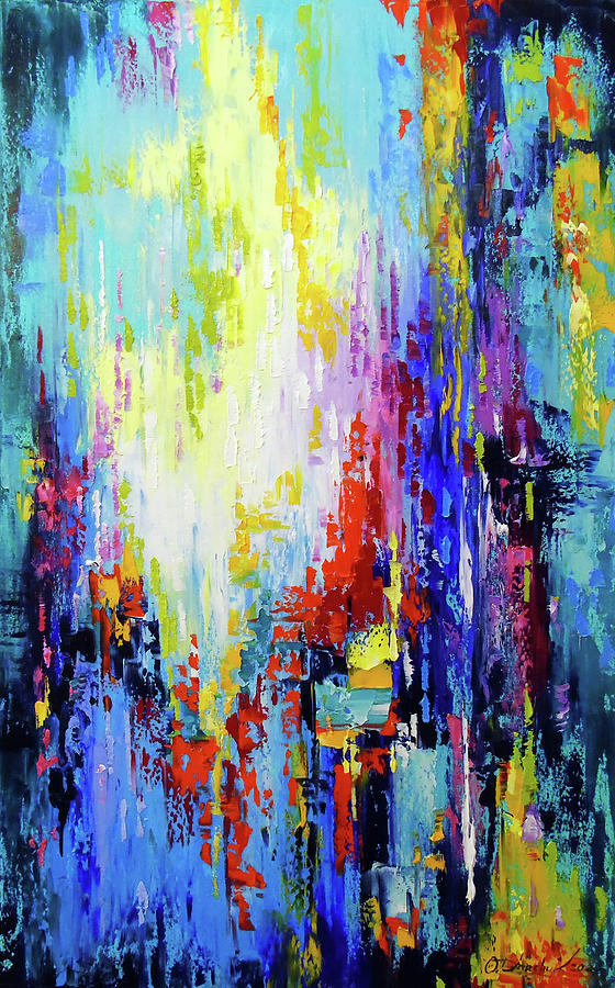 Movement of emotions Painting by Olha Darchuk - Fine Art America