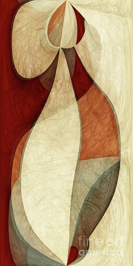 Abstract Digital Art - Movemento - s04c1 by Variance Collections