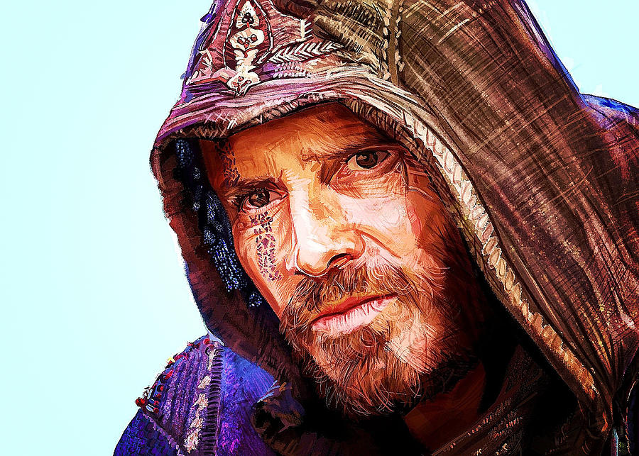 Movie Assassin S Creed Michael Fassbender Aguilar De Nerha Artistic Digital Art By Yoyo Di