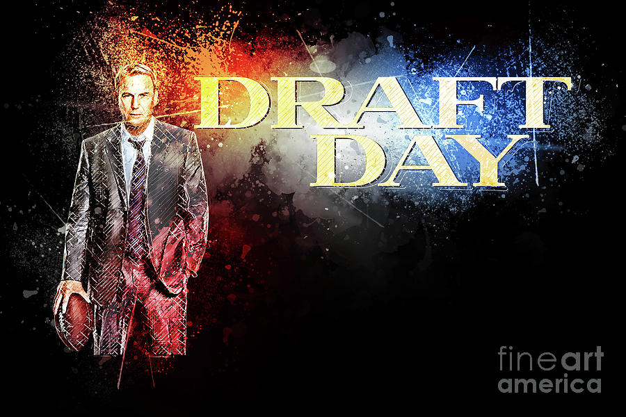 Movie Draft Day Digital Art by Carrie Stanton Fine Art America