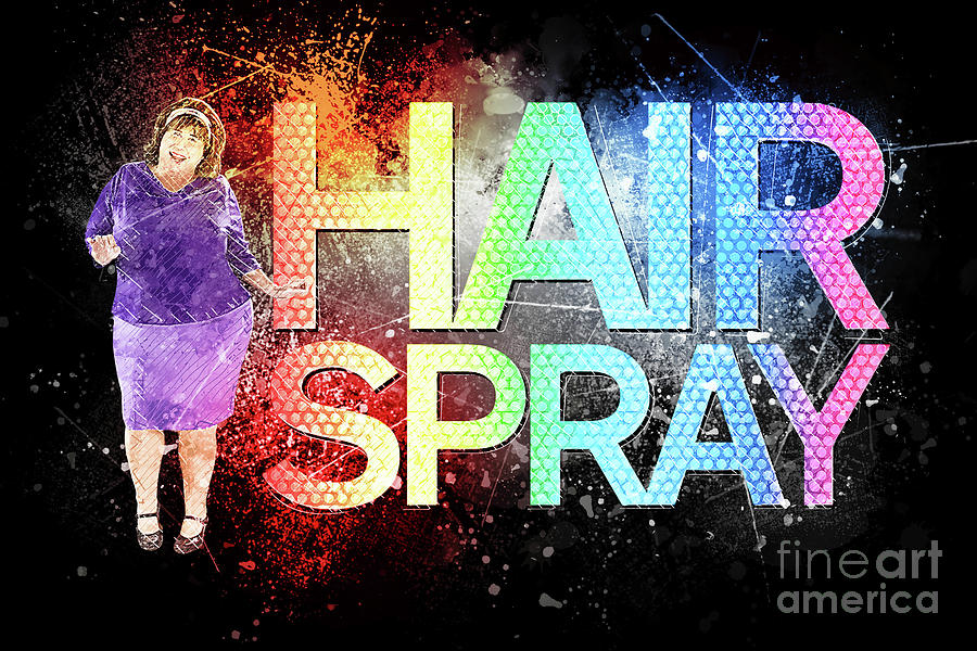 Movie Hairspray Digital Art by Carrie Stanton - Fine Art America