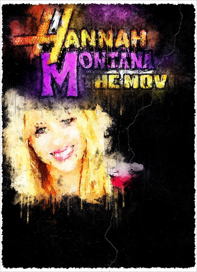 Movie Hannah Montana The Movie Painting by Ovaber Nier - Fine Art America