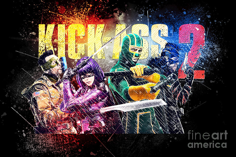 Movie Kick Ass Digital Art By Carrie Stanton Fine Art America