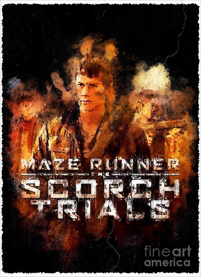 The Maze Runner Cast 3 Movie SIGNED PHOTO Print Art Canvas