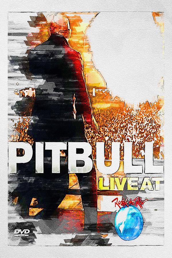 Movie Pitbull Live At Rock In Rio Digital Art by Keagan Arcelina - Fine ...