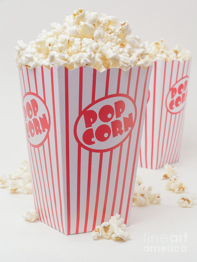 Popcorn Photograph - Movie Popcorn by Edward Fielding