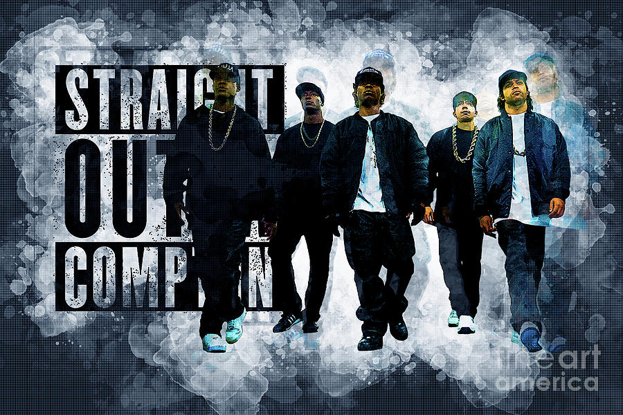 Movie Straight Outta Compton Digital Art By Carrie Stanton Fine Art