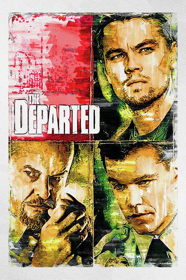 Movie The Departed Digital Art by Keagan Arcelina | Fine Art America