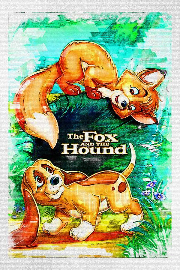 Movie The Fox And Hound Digital Art by Keagan Arcelina | Pixels