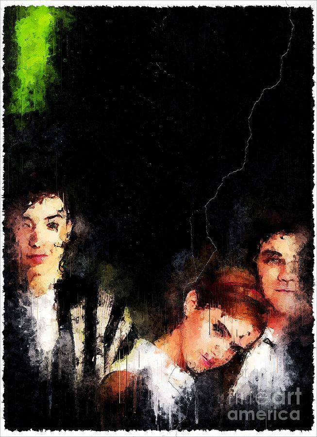 Movie The Perks Of Being A Wallflower Drawing by Tanya Prosacco Fine
