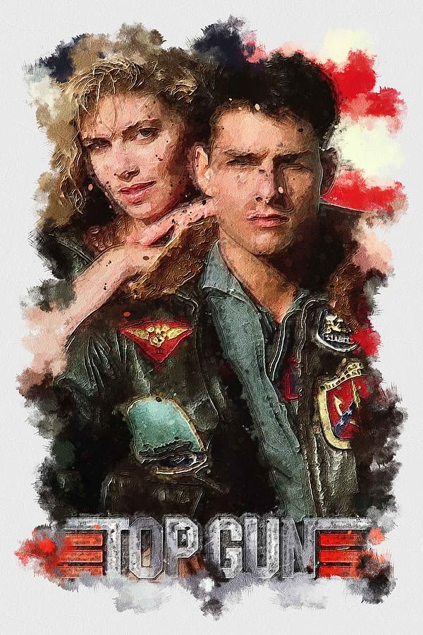 Movie Top Gun Digital Art by Garett Harold | Fine Art America