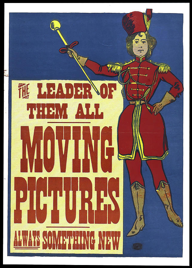 Vintage Mixed Media - Moving Pictures, 1903 by Movie World Posters
