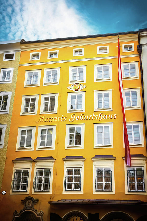 Mozart Birthplace Salzburg Austria Photograph by Carol Japp