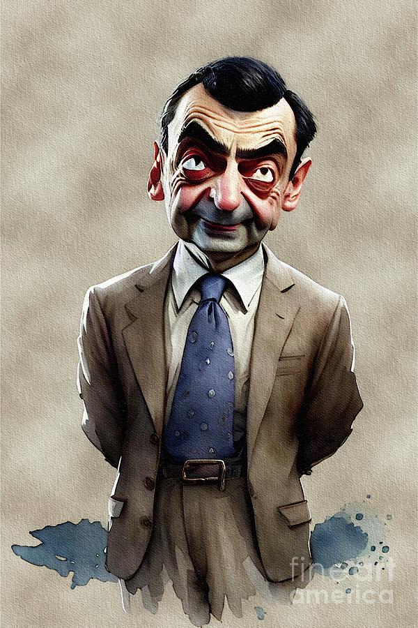 Mr. Bean Painting by John Springfield - Fine Art America