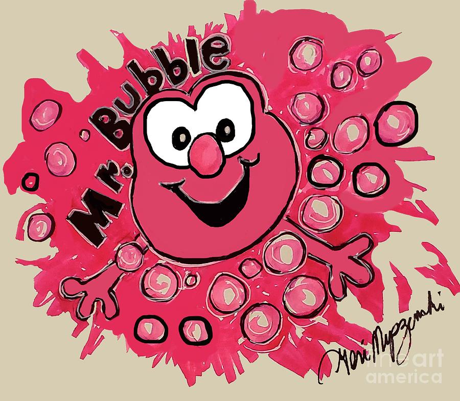 Mr Bubble Mixed Media By Geraldine Myszenski Fine Art America