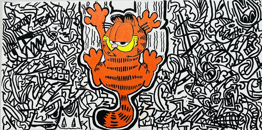 Mr cat Painting by Laial Gonzalez Mr cat Painting by Laial Gonzalez