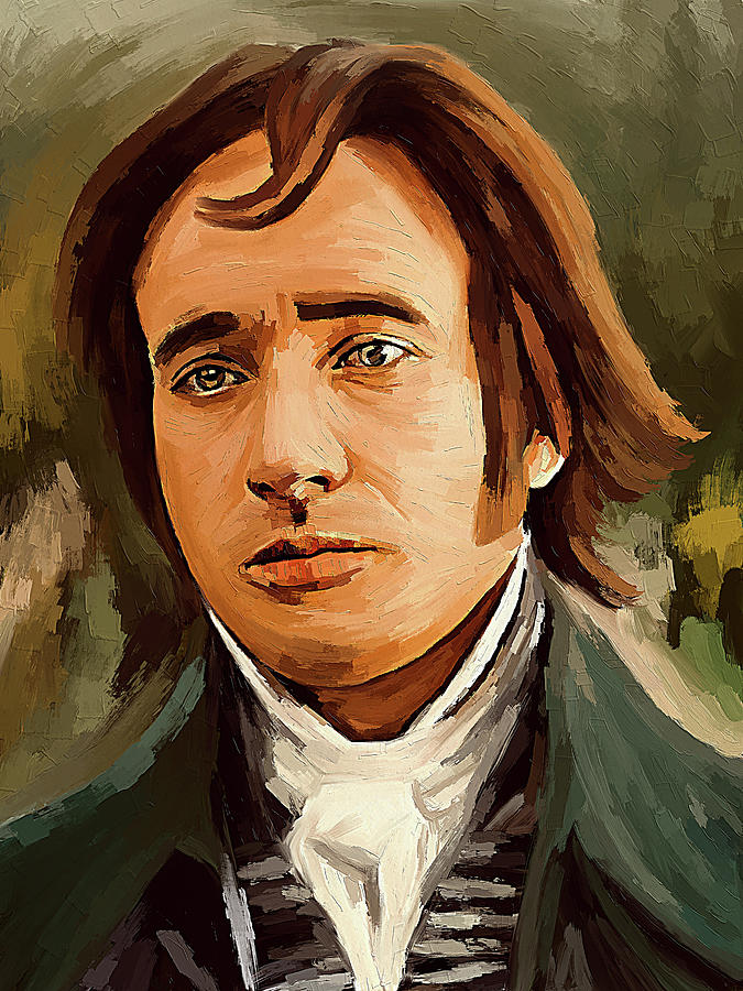 Book Painting - Mr. Darcy  - Fall In Love Eyes Art - Matthew Macfadyen - Pride and Prejudice by Rod Painter