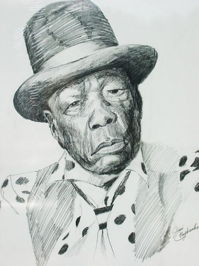 Mr. John Lee Hooker Drawing by Jimi Claybrooks - Fine Art America