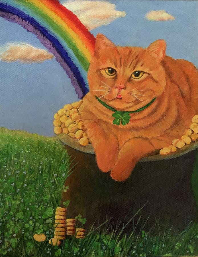 Mr. Lucky Painting by Jane Ricker