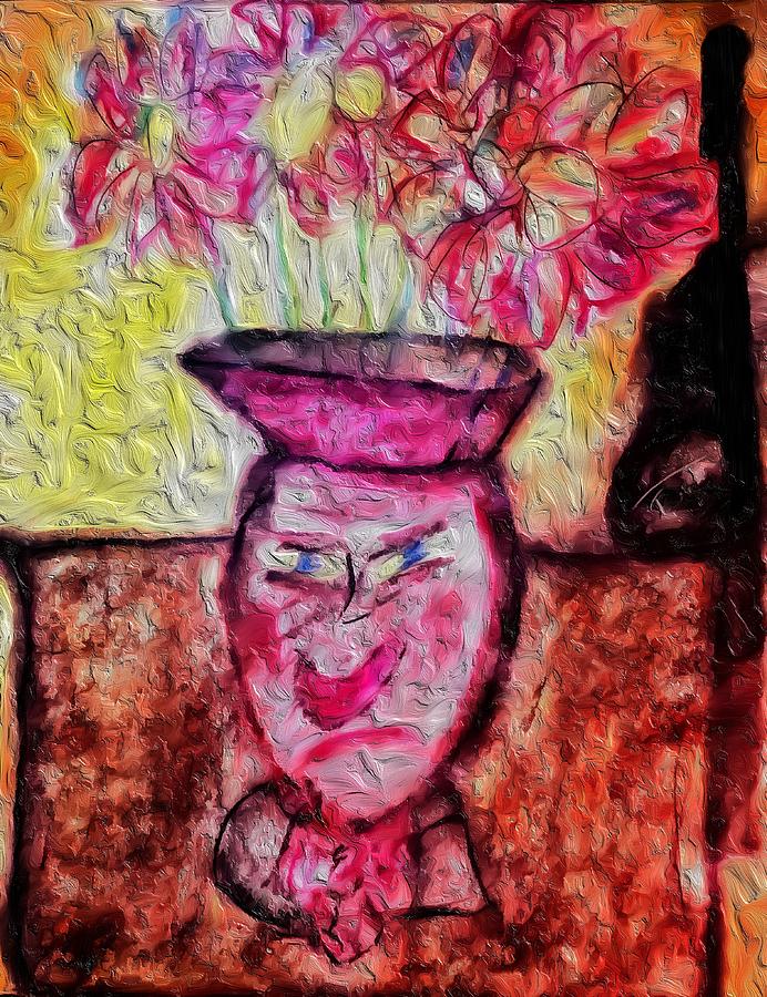 Mr. Ming Vas Angrier Mixed Media by Bencasso Barnesquiat
