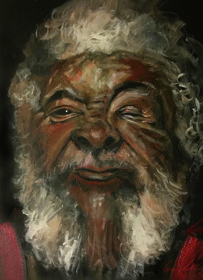 Mr Okra 2 Painting by Amzie Adams
