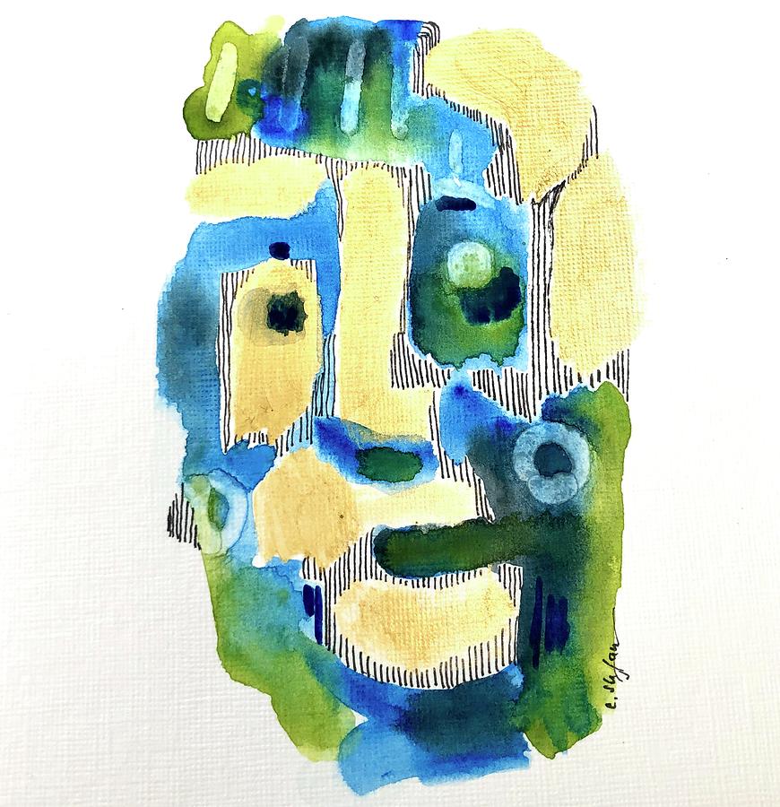 Mr. Personalities Mixed Media by Cristina Stefan
