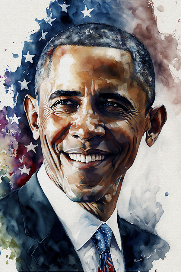 Mr. President Digital Art by Kai Saarto