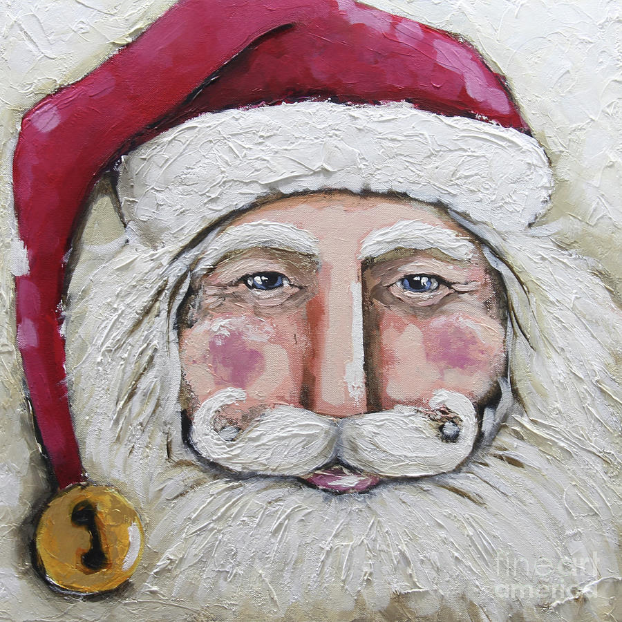 Mr Santa Painting by Lucia Stewart