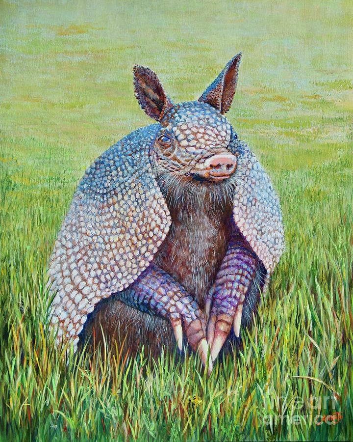 Nature Painting - Mr. Snuffles by AnnaJo Vahle
