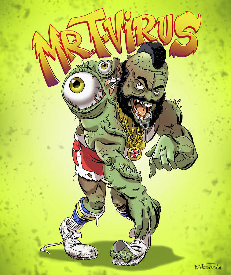 Mr. T-Virus Digital Art by Kynn Peterkin