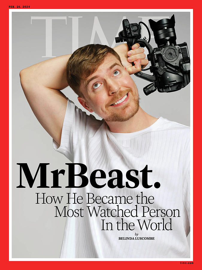 MrBeast Photograph by Chris Buck for Time