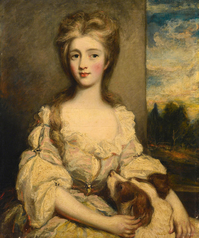 Mrs Archibald Hutcheson Painting by Ozias Humphry - Fine Art America