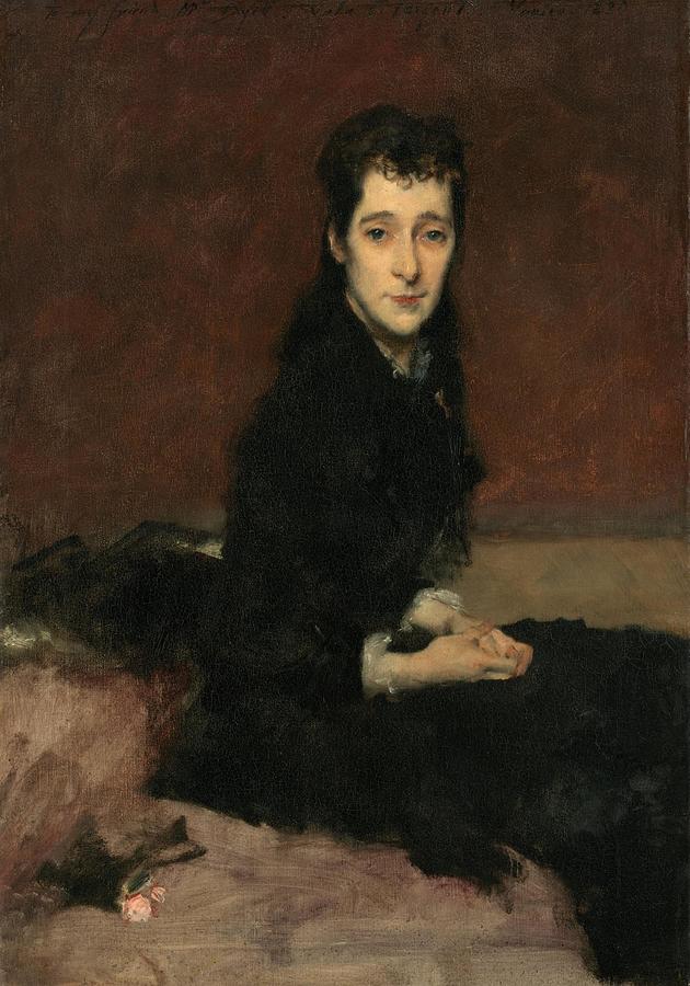 Mrs Charles Gifford Dyer Mary Anthony Drawing by John Singer Sargent ...