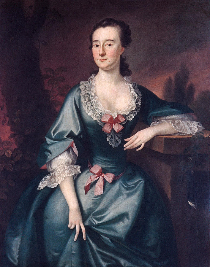 Mrs. David Chesebrough Painting by Joseph Blackburn