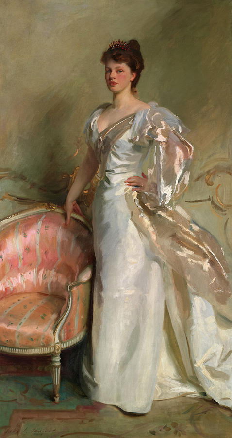 Mrs. George Swinton, Elizabeth Ebsworth, 1897 Painting by John Singer ...