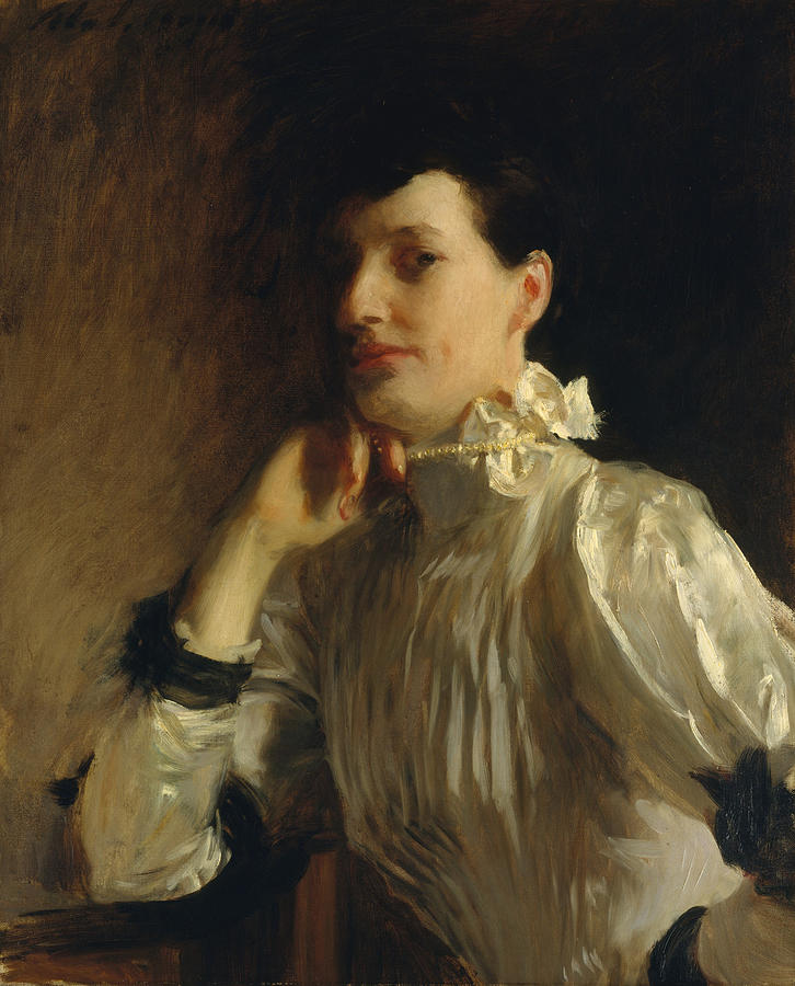 Mrs. Henry Galbraith Ward, circa 1891-1894 Painting by John Singer Sargent