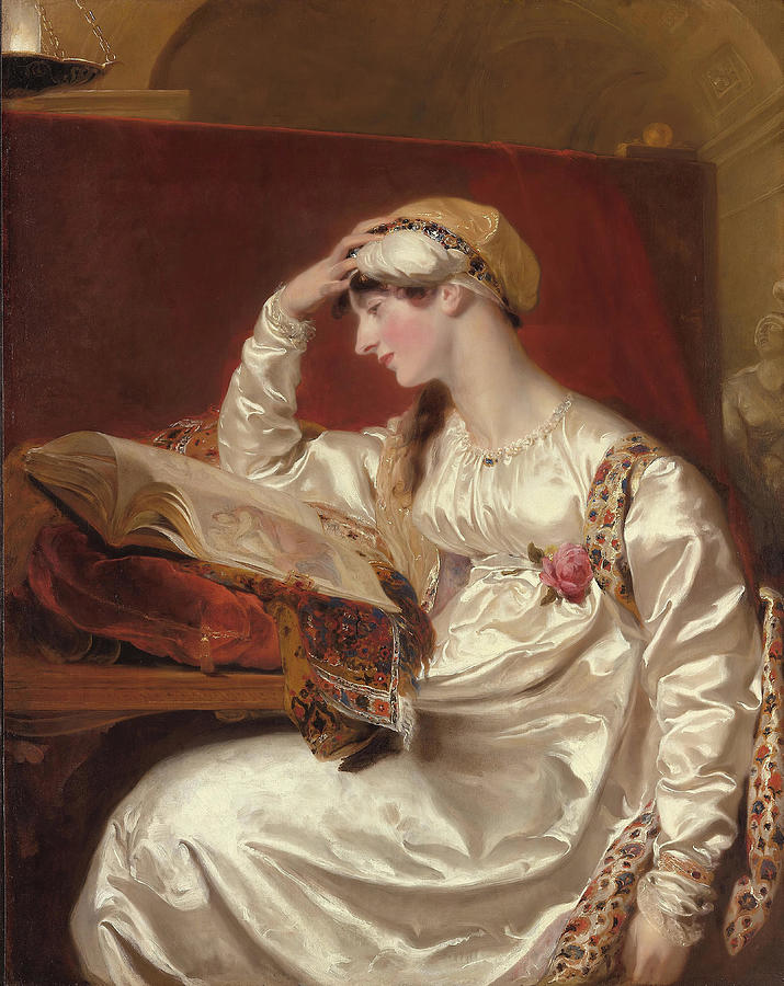 Mrs. Jens Wolff. Sir Thomas Lawrence, English, 1769-1830. Painting by Thomas Lawrence
