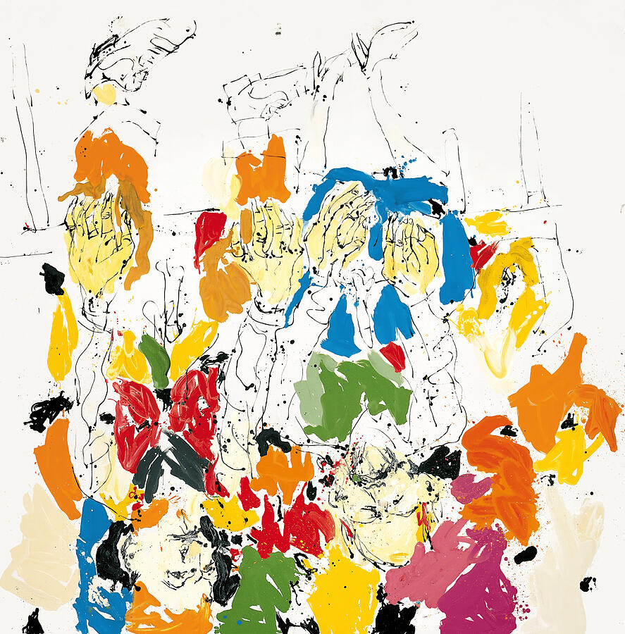 Mrs Lenin and the Nightingale - Georg Baselitz Digital Art by Samuel HUYNH Mrs Lenin and the Nightingale - Georg Baselitz Digital Art by Samuel HUYNH